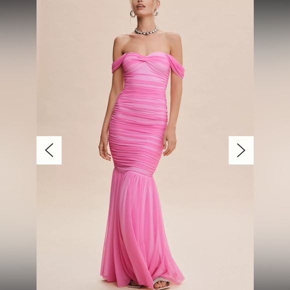 Norma Kamali Dresses & Skirts - Norma Kamali Walter Off-The-Shoulder Sweetheart Fishtail Gown